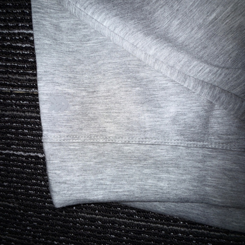 All In Motion Airy Sleek Full Zip Jacket Women 1X NWT Heathered Gray Activewear - Picture 8 of 8